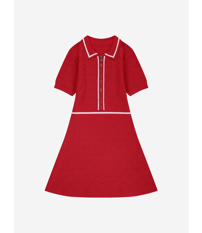Nik&Nik zomer jurk meisjes - rood - Lieve