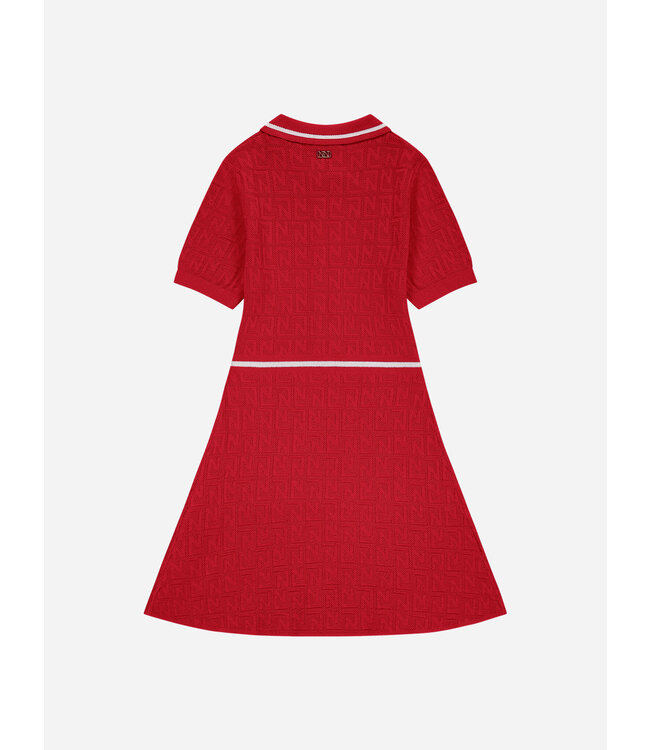 Nik&Nik zomer jurk meisjes - rood - Lieve