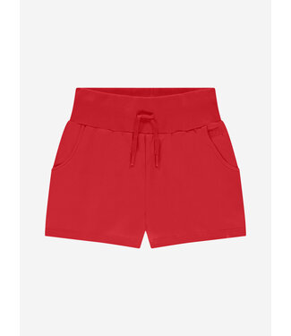 Nik&Nik zomer sweat short meisjes - rood - Ivy