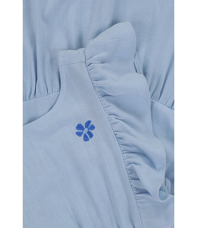 LOOXS Little Zomer smock top meisjes fancy - blauw