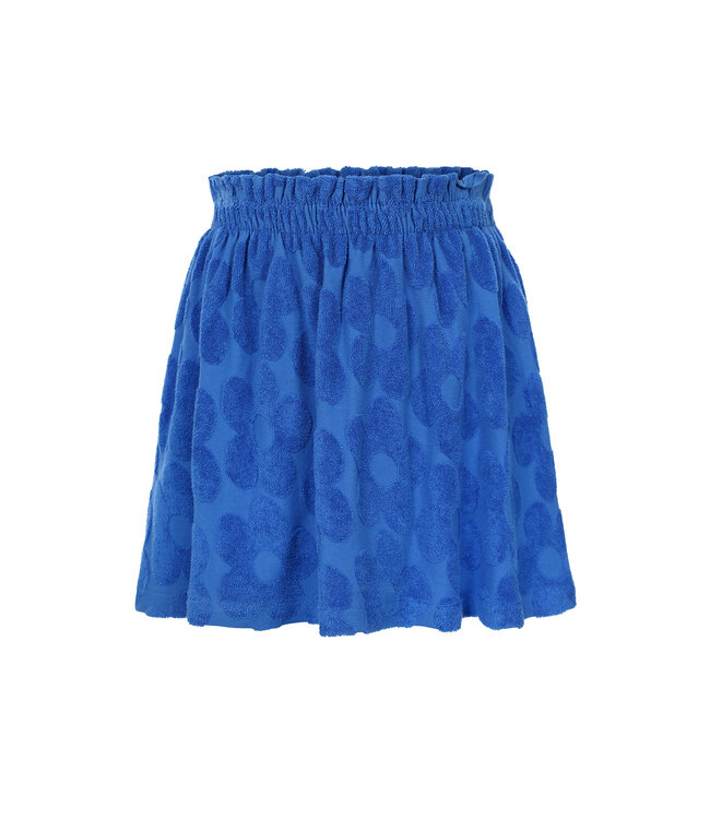 LOOXS Little Zomer rok meisjes jaquard bloemen terry - blauw