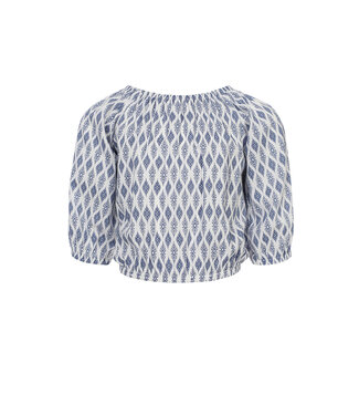 LOOXS 10sixteen Zomer top meisjes blouse - blauw