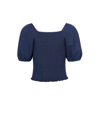 LOOXS 10sixteen Zomer top meisjes off shoulder - blauw