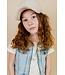 MAYCE zomer t-shirt meisjes - off wit - artwork