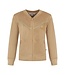 MAYCE zomer vest meisjes - taupe - velvet