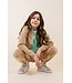 MAYCE zomer vest meisjes - taupe - velvet