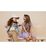 MAYCE zomer broek meisjes - taupe - velvet
