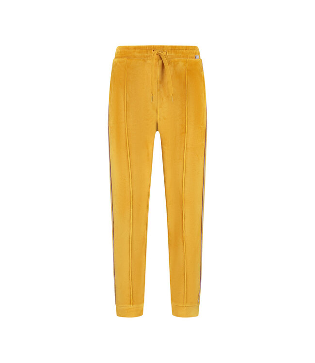 MAYCE zomer broek meisjes - oker geel - velvet