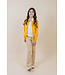 MAYCE zomer flair broek meisjes - oker geel - print