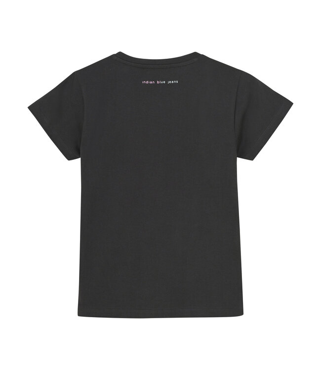 Indian Blue Jeans Zomer T-shirt S/S meisjes - grijs - print