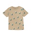 Daily7 Zomer T-shirt S/S jongens - zand - allover print