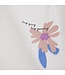 Daily7 Zomer T-shirt S/S meisjes - wit - artwork