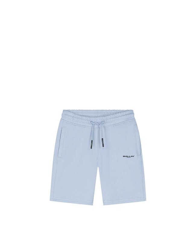 Ballin Zomer sweat short jongens - blauw grijs - Icon