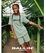 Ballin Zomer sweat short jongens - groen - Waffle logo