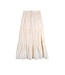 NoBell zomer maxi rok meisjes - ivoor wit - split - Nael