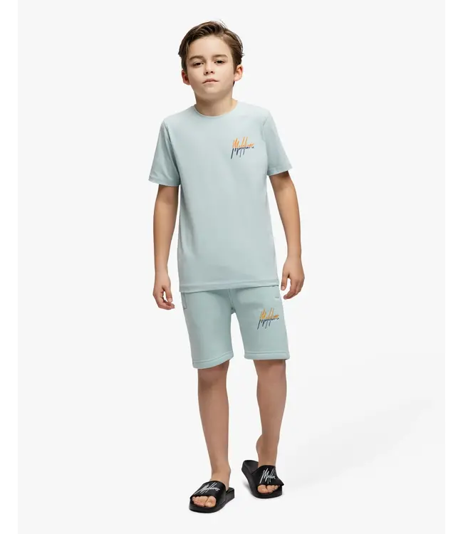 Malelions Zomer short jongens - sky blauw - Split