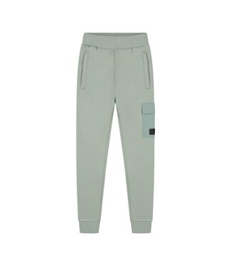 Malelions Zomer sweat broek jongens - agave groen - nylon pocket