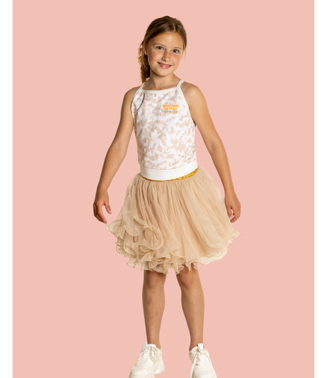 O'Chill Zomer meisjes top zand - Terra