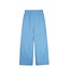 NoNo zomer palazzo broek meisjes - blauw - borduursel - Sunet