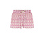 NoNo zomer short meisjes - fresia paars - AOP bloemen, plisse, jersey - Sunny