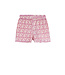 NoNo zomer short meisjes - fresia paars - AOP bloemen, plisse, jersey - Sunny