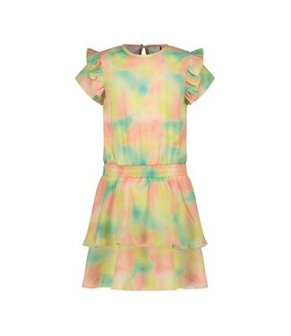 B.Nosy zomer jurk meisjes - bloesem roze - AOP - Dream