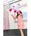 B.Nosy zomer jurk meisjes - roze AOP - Delphi