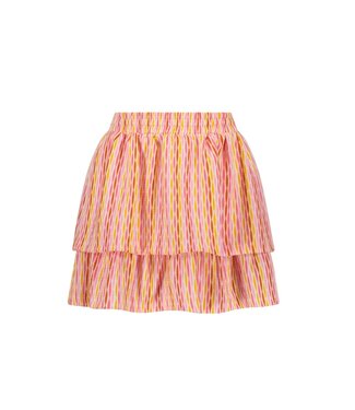 B.Nosy zomer rok meisjes - roze AOP - 2-laags - Ruth