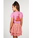 B.Nosy zomer rok meisjes - roze AOP - 2-laags - Ruth