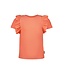 B.Nosy zomer t-shirt meisjes - zalm roze blush - ruffel - Teddie