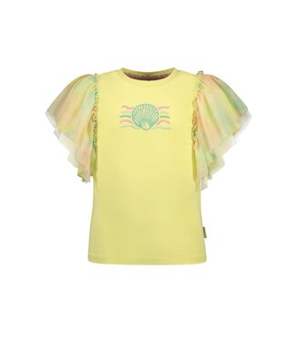 B.Nosy zomer top meisjes - geel - mesh mouwen - Tora