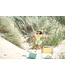 B.Nosy zomer top meisjes - geel - mesh mouwen - Tora