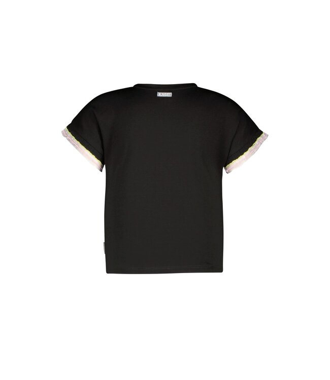 B.Nosy zomer top meisjes - zwart - Tanja