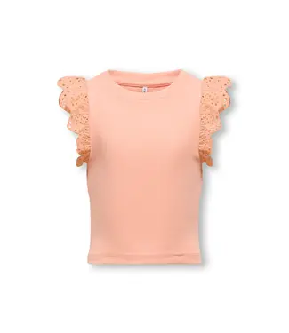 Kids ONLY zomer top S/S meisjes - zalm roze - Kogdrea
