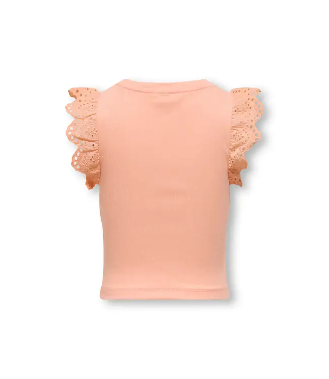 Kids ONLY zomer top S/S meisjes - zalm roze - Kogdrea