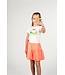 B.Nosy zomer rok meisjes - zalm roze blush - 2-laags - Romy