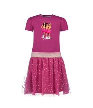 B.Nosy zomer jurk meisjes - K3 - fuchsia - Dya