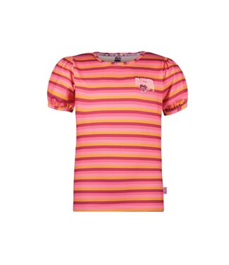 B.Nosy zomer t-shirt meisjes - K3 - roze gestreept - Topa