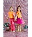 B.Nosy zomer flair broek meisjes - K3 - roze gestreept - Polly