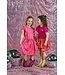 B.Nosy zomer top meisjes - K3 - sugar plum roze AOP - metallic, plissee - Brynn