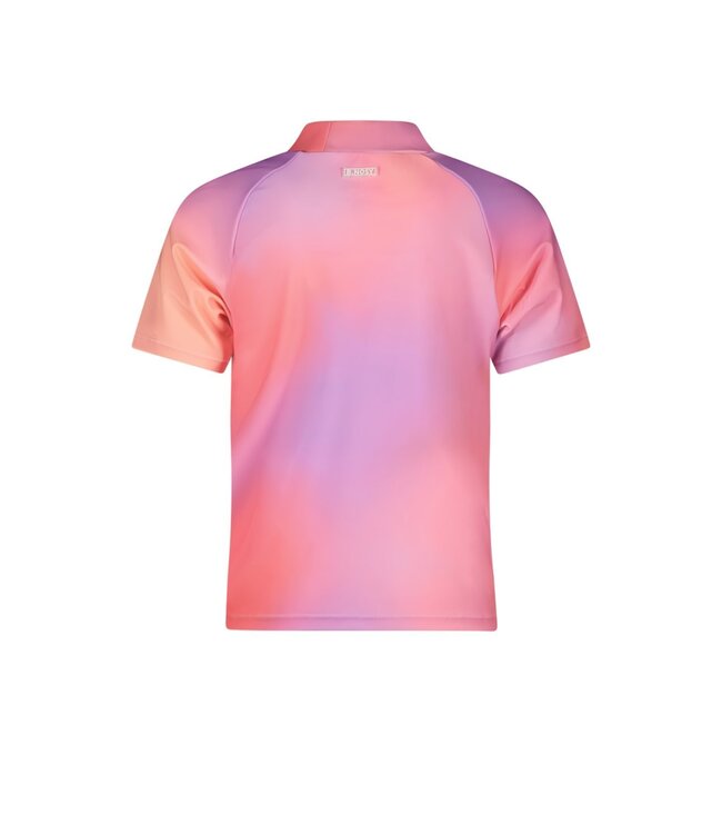 B.Nosy zomer UV shirt meisjes - K3 - roze, tie dye zeemeermin AOP - Water