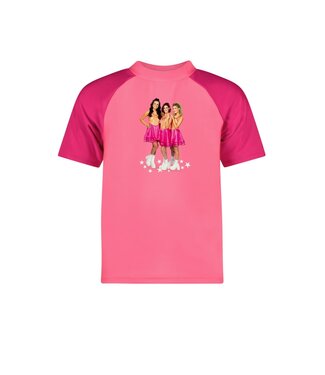 B.Nosy zomer UV shirt meisjes - K3 - sugar plum roze - Water