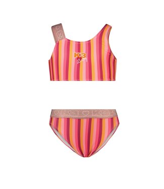 B.Nosy zomer bikini meisjes - K3 - roze, gestreept - Wixie