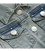Daily7 Zomer gilet meisjes - medium blauw - denim AOP