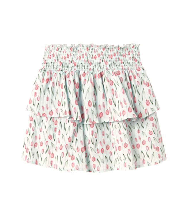 Name it zomer rok meisjes - wit - Nkffillo