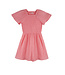 NoNo Zomer jurk meisjes Roze - geweven - smocked - Malia