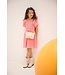 NoNo Zomer jurk meisjes Roze - geweven - smocked - Malia