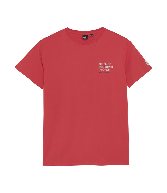 Rellix Zomer T-shirt S/S jongens - rood - print