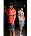 Rellix Zomer T-shirt S/S jongens - rood - print