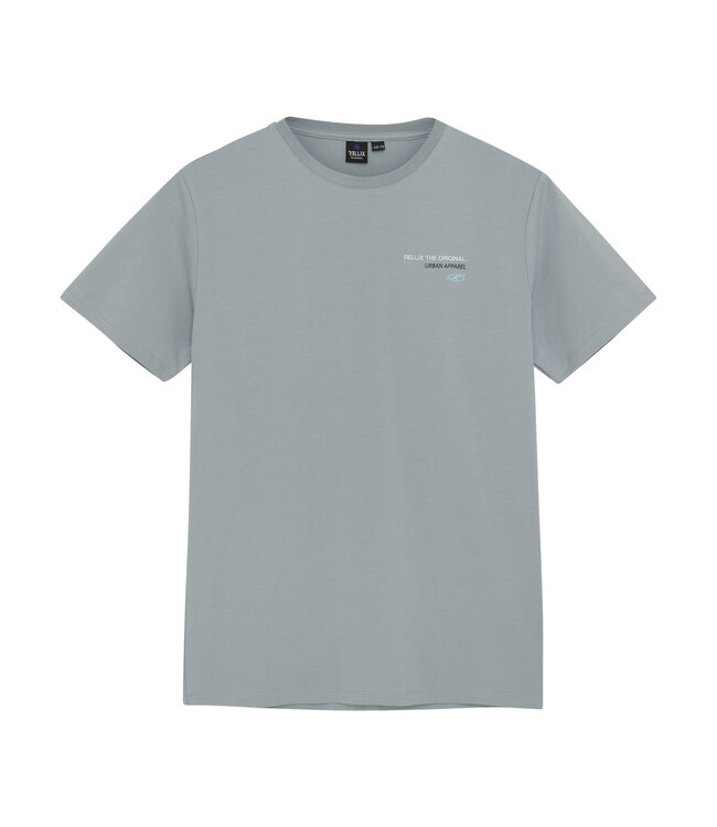 Rellix Zomer T-shirt S/S jongens - blauw - print